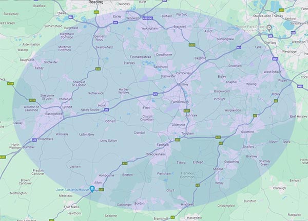 Areas Covered
